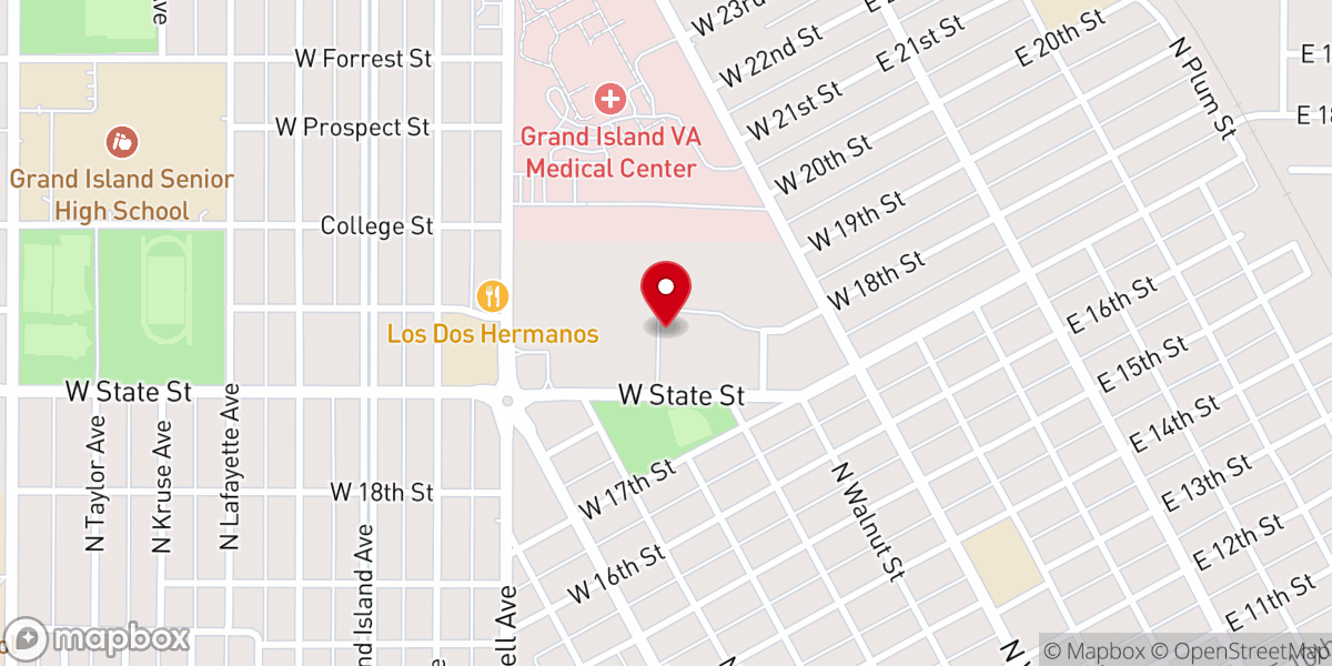 Map showing location of Blessed Sacrament Catholic Preschool