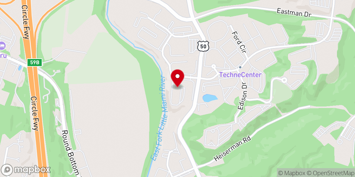 Map showing location of OPC Pest Services