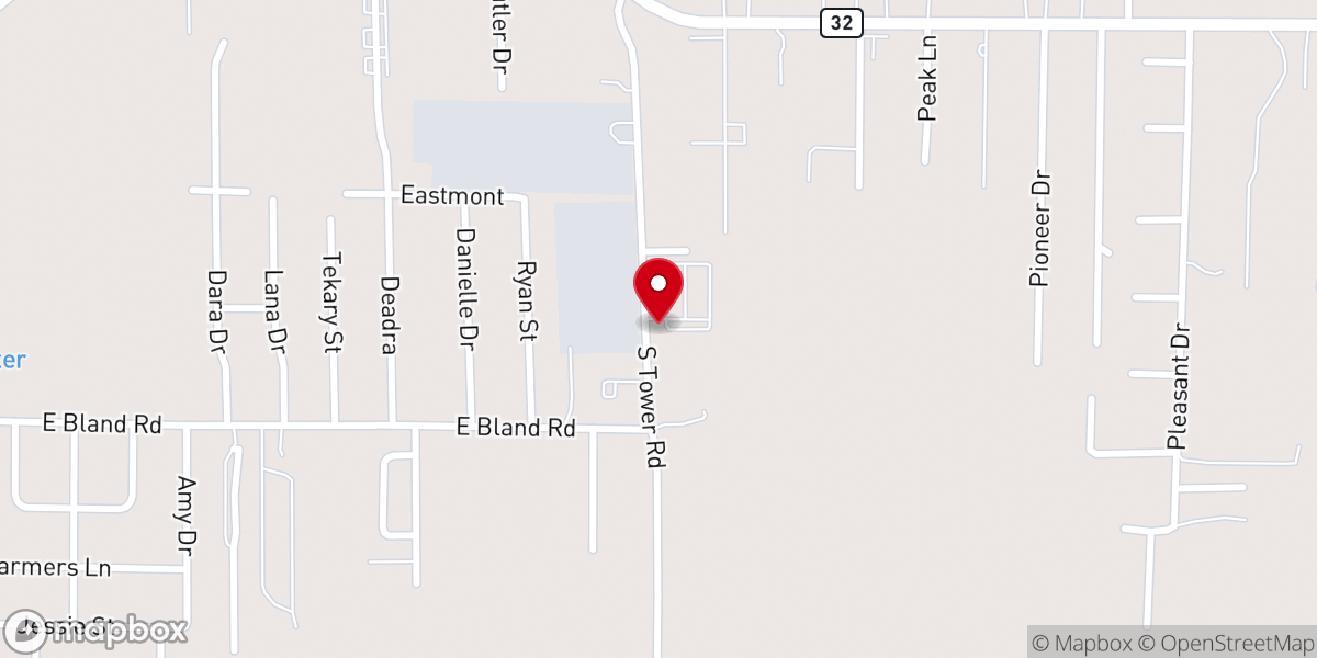 Map showing location of Family Church