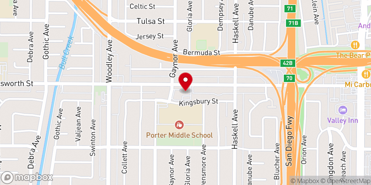 Map showing location of St Stephen's Lutheran Church