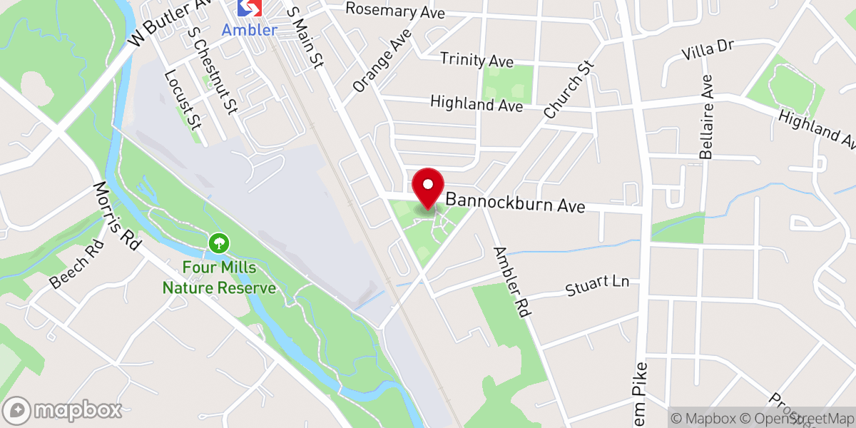 Map showing location of Knight Park
