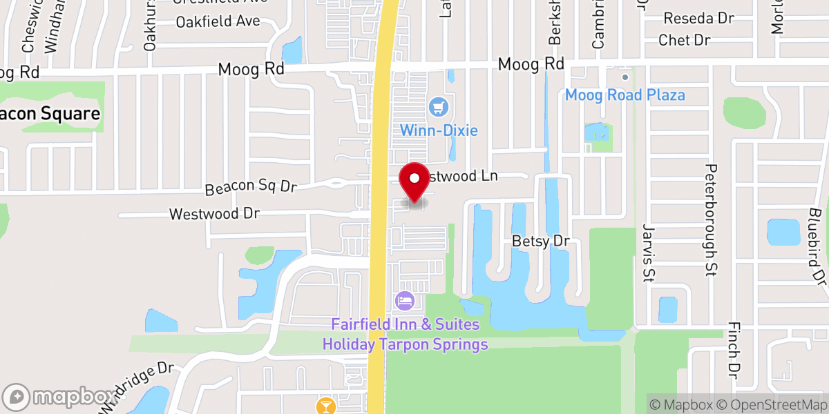 Map showing location of Metropolitan Ministries West Pasco