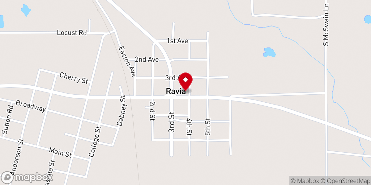 Map showing location of Rock Harbor Church