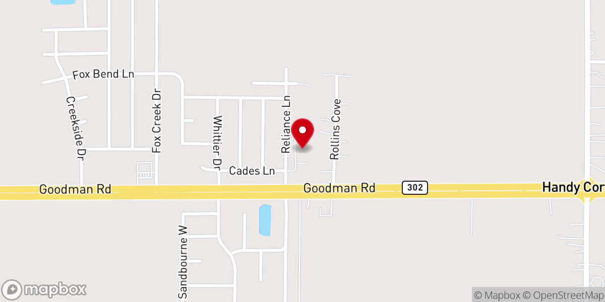 Map showing location of Great Commission Church