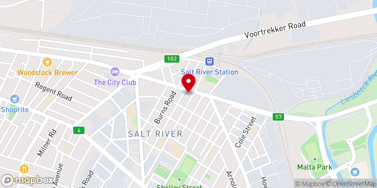 Map showing location of St Luke's