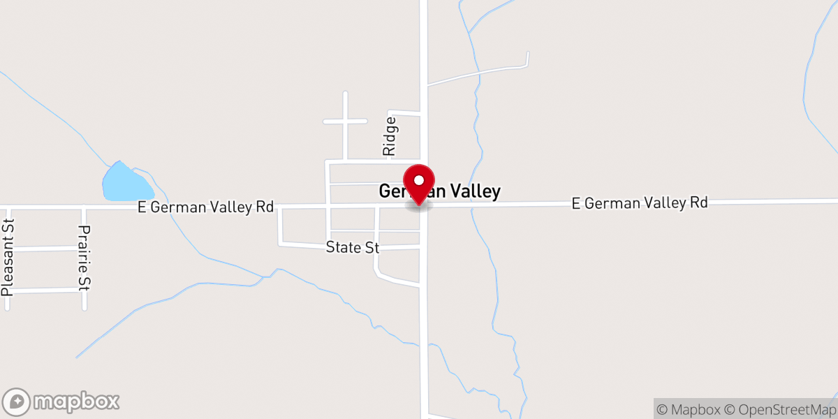 Map showing location of Valley Tap