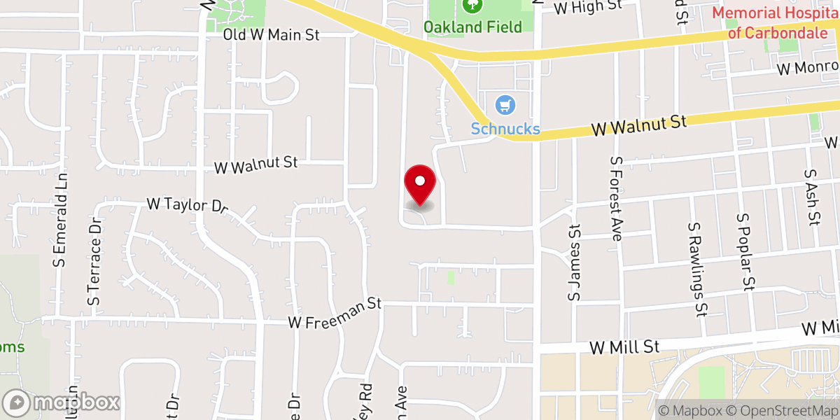 Map showing location of Church of the Good Shepherd