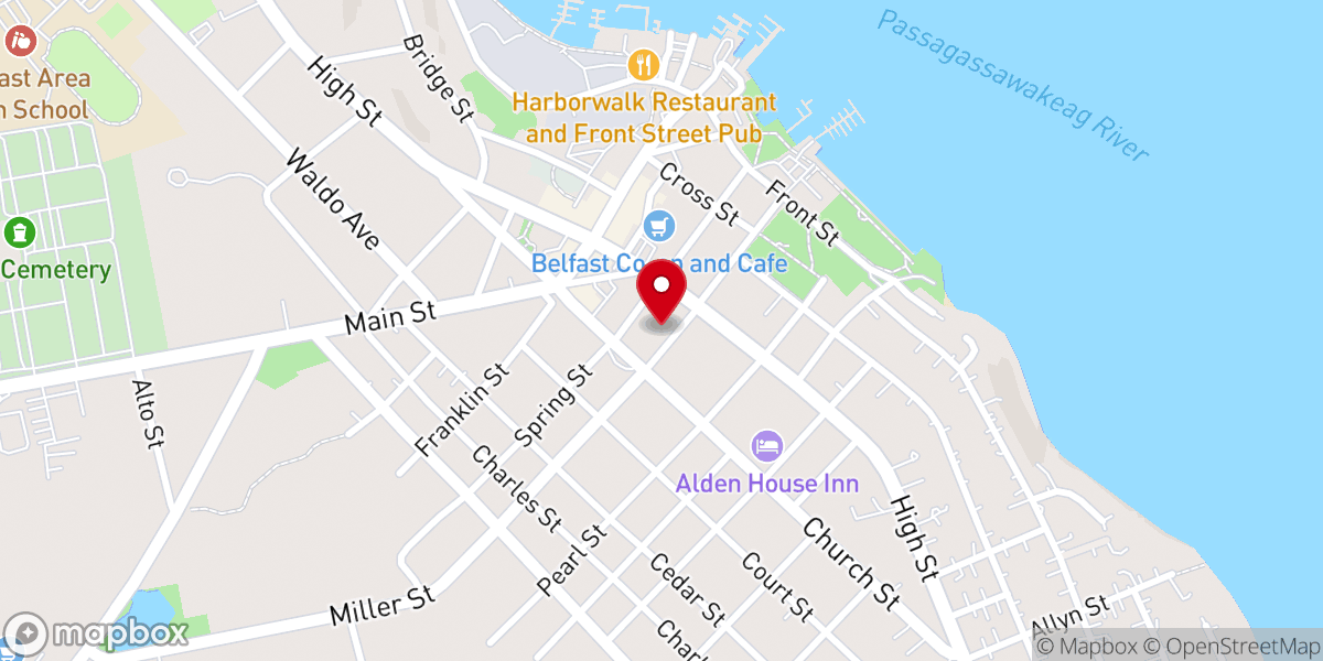 Map showing location of Church of the Holy Light Inc