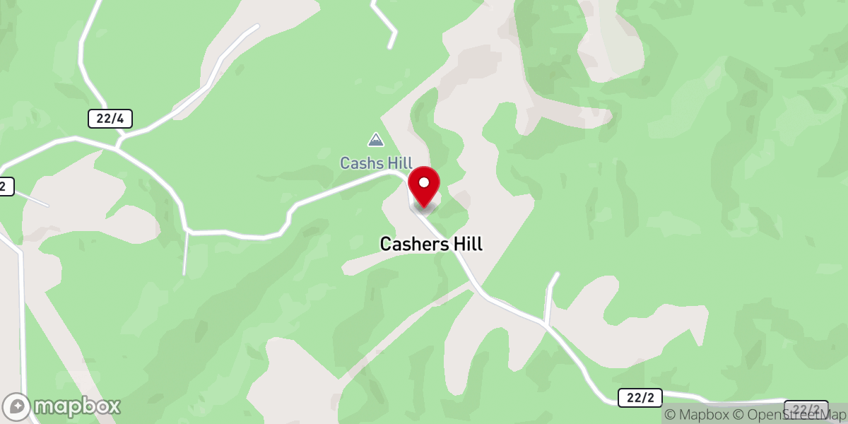 Map showing location of Lovern Church of God