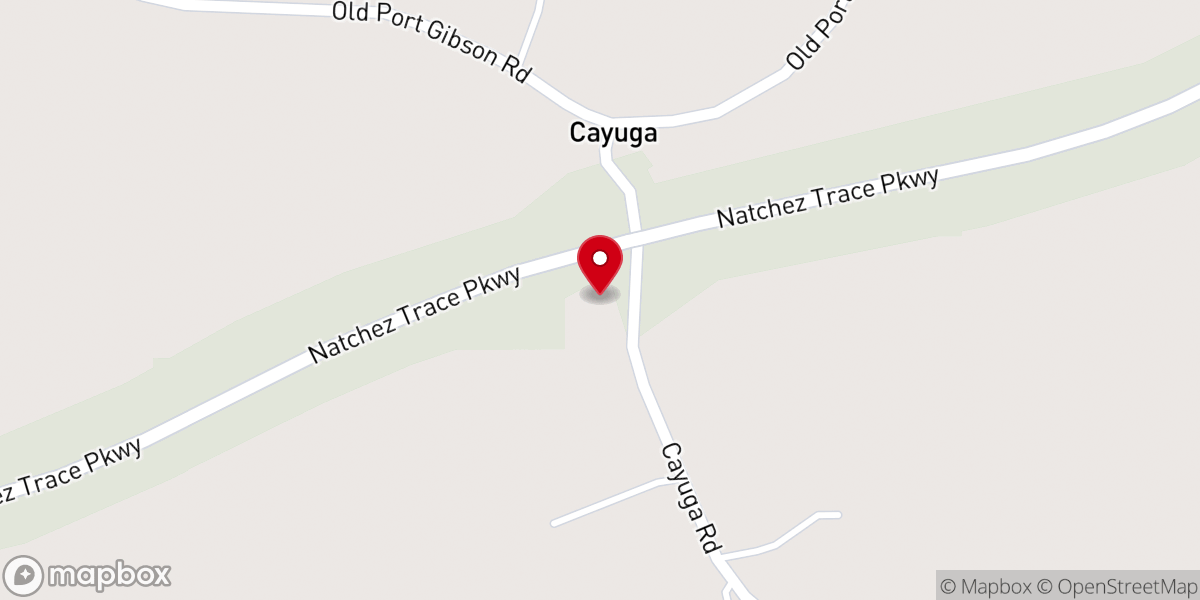 Map showing location of Rohelia MB Church