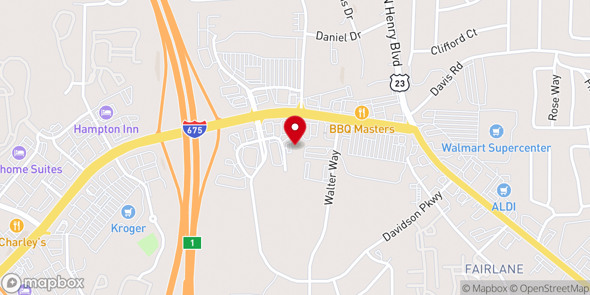 Map showing location of Church at Stockbridge - Lacy Hawkins, Minister