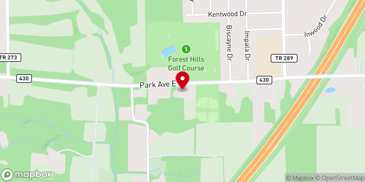 Map showing location of Fusion Church Madison