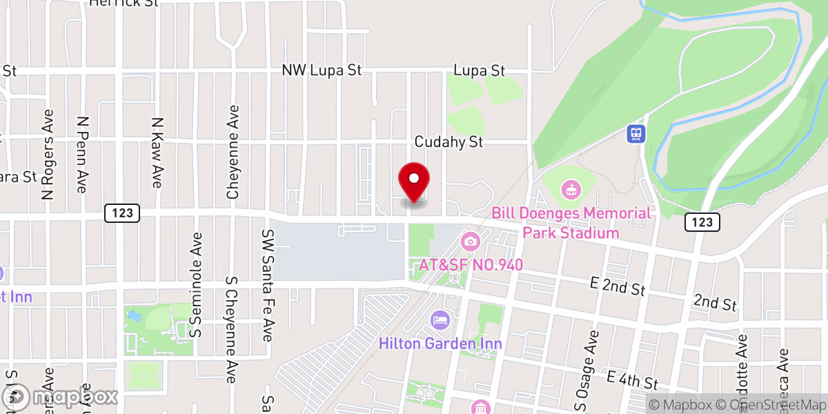Map showing location of City Compassion