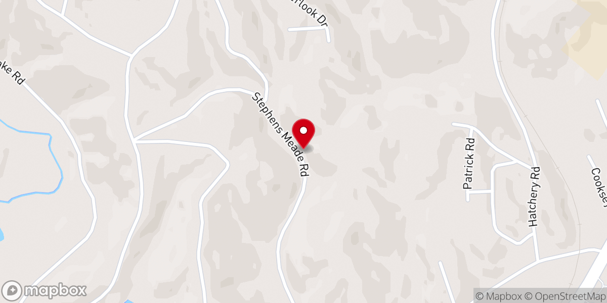 Map showing location of Apostolic Revival Center