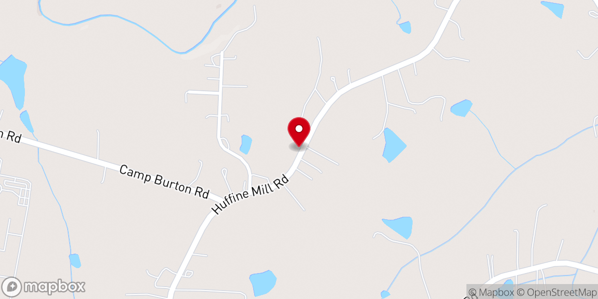 Map showing location of Oak Leaf Acres Farm
