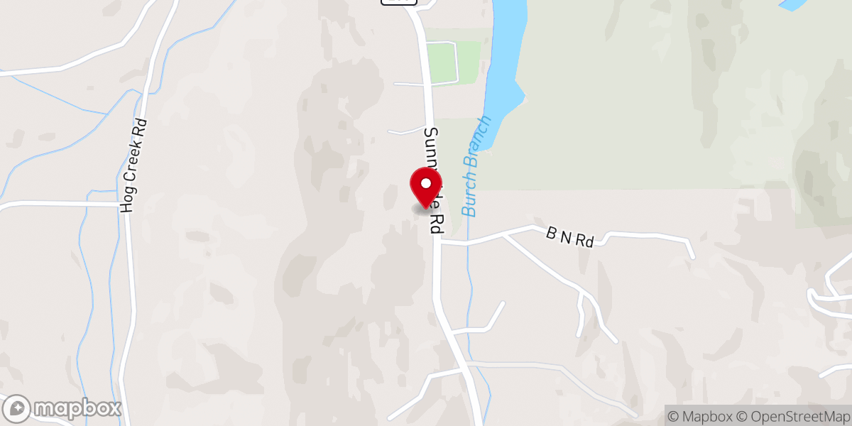 Map showing location of Fellowship of Jesus Christ Pentecostal Church