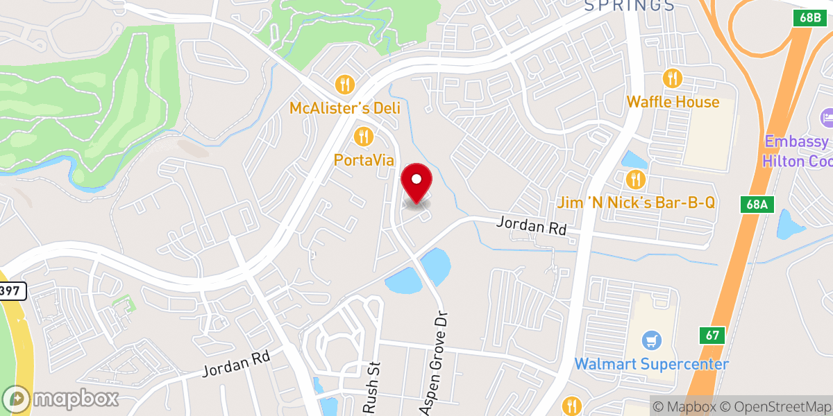 Map showing location of Celebration Ministry Staffing