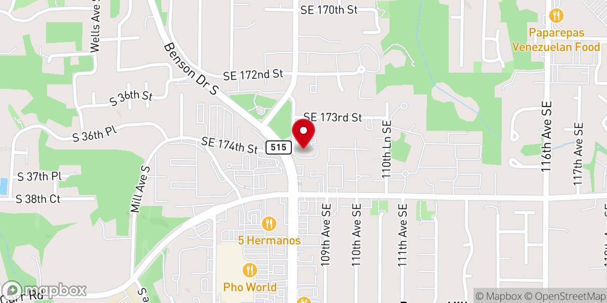 Map showing location of Life of Victory Church