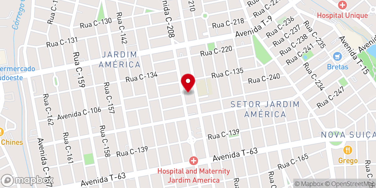 Map showing location of Paróquia Sagrados Estigmas de Nosso Senhor Jesus Cristo e de Santo Expedito