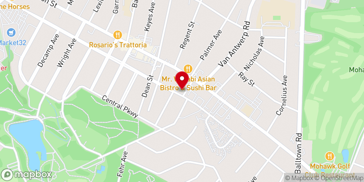Map showing location of Eastern Parkway United Methodist Church
