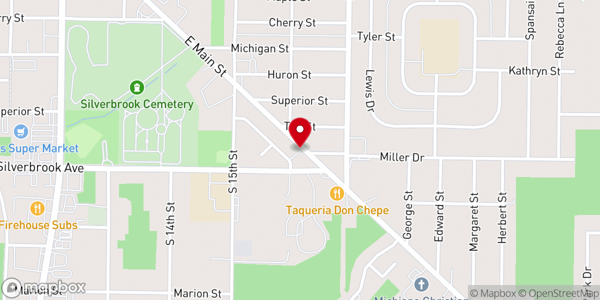 Map showing location of Center for Preaching Evangelization and Prayer Inc