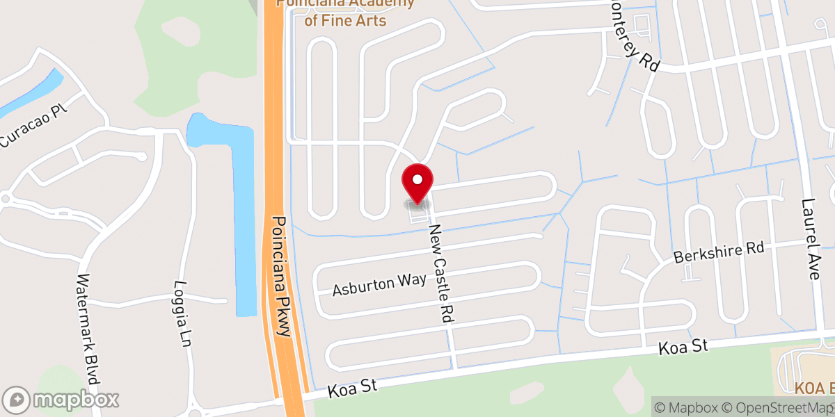 Map showing location of Gladtidings Pentecostal