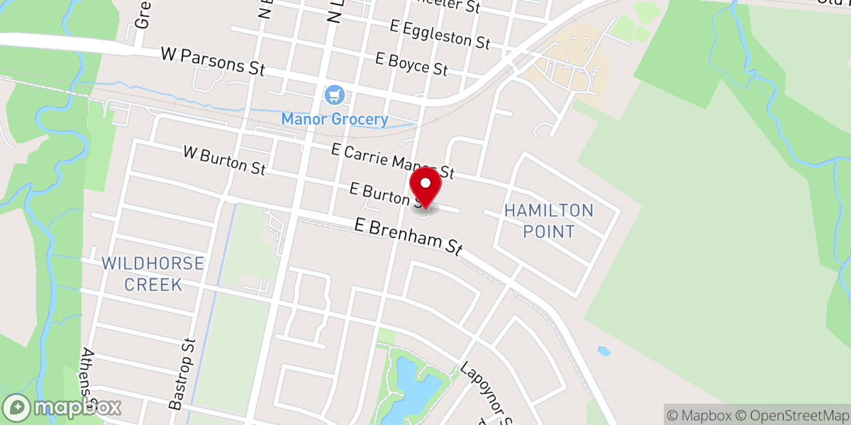 Map showing location of Little Zion Baptist Church