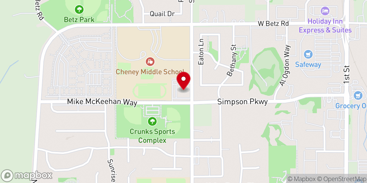 Map showing location of The Church of Jesus Christ of Latter-day Saints