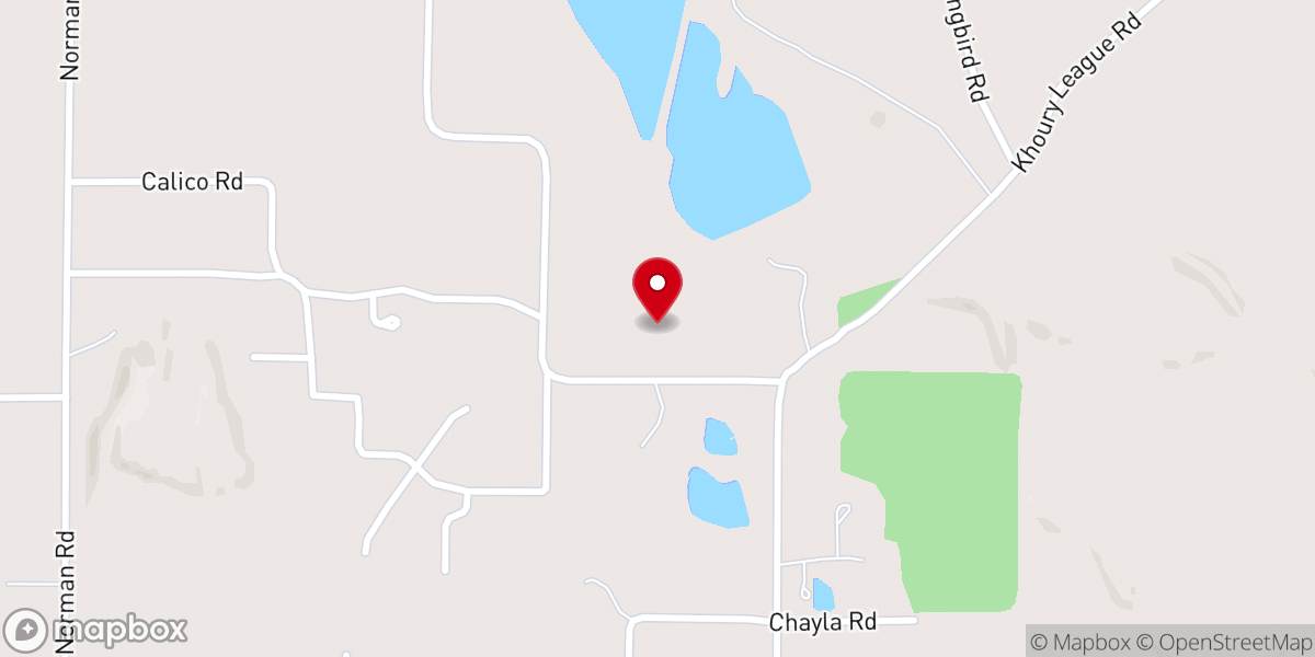 Map showing location of New Horizon Community Church
