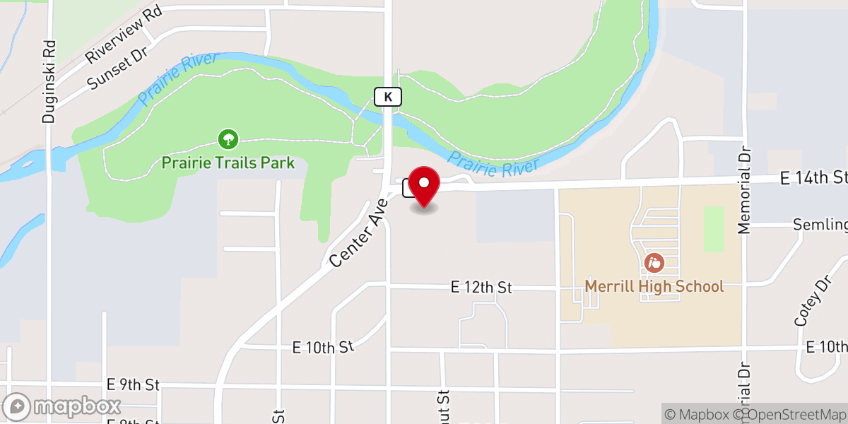 Map showing location of Bible Presbyterian Church