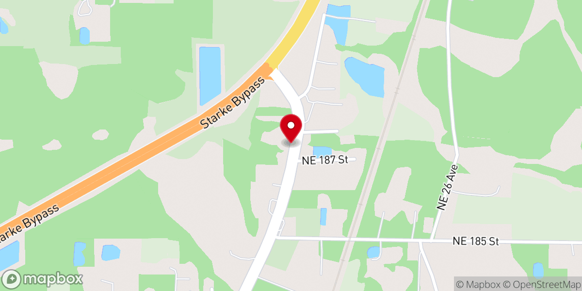 Map showing location of New Congressional Church