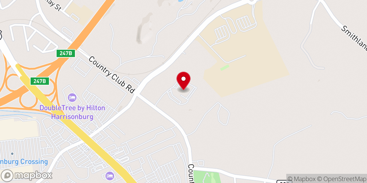 Map showing location of Divine Unity Community Church