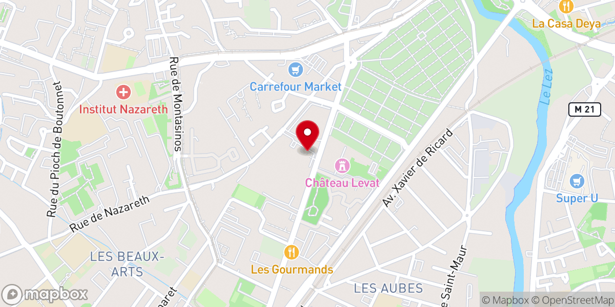 Map showing location of Soeurs Franciscaines du Saint Esprit