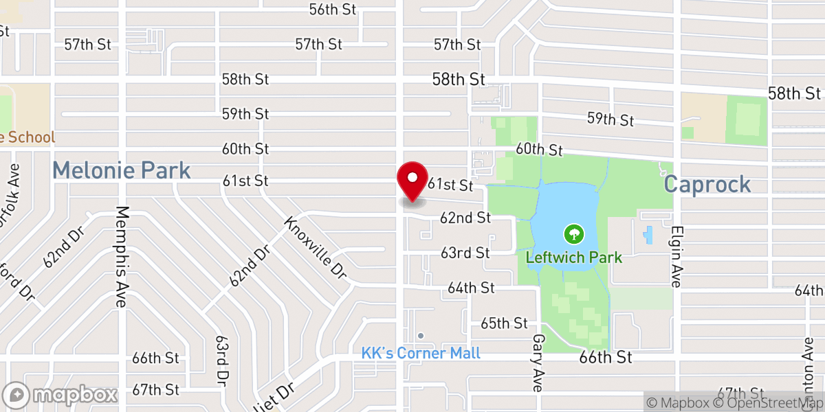 Map showing location of Indiana Avenue Church Of Christ