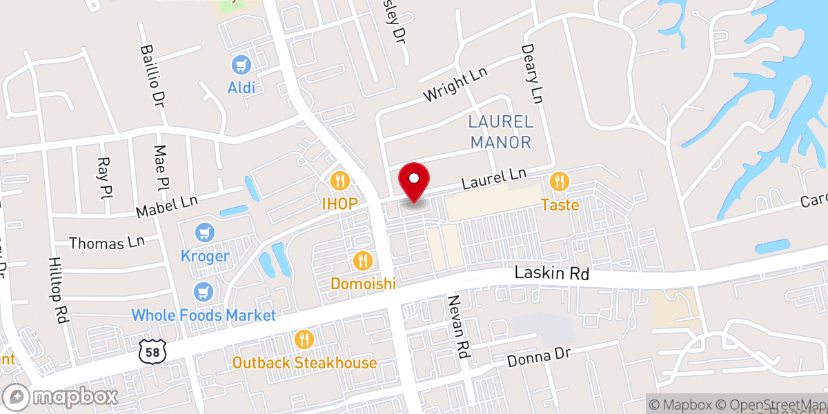 Map showing location of Capernaum Ministries Inc
