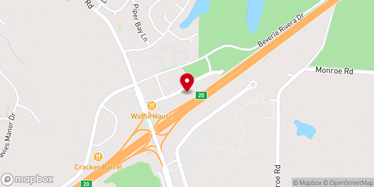 Map showing location of theRefuge Church
