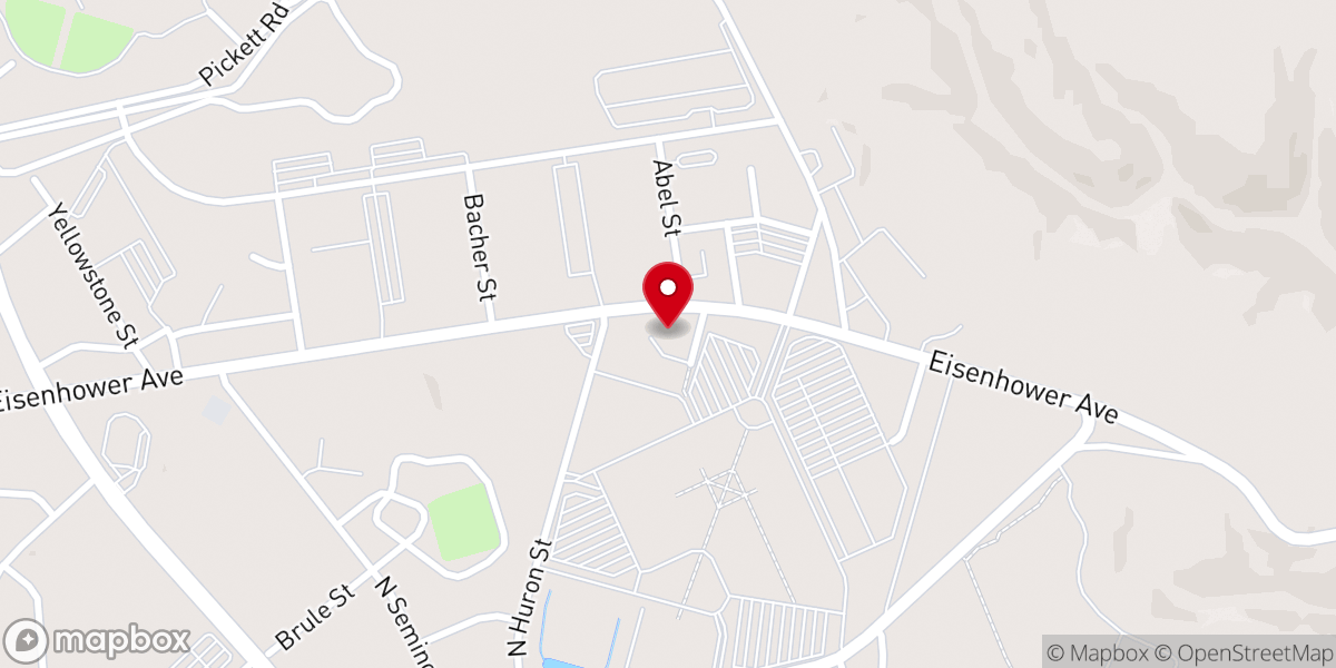 Map showing location of Cavalry Chapel