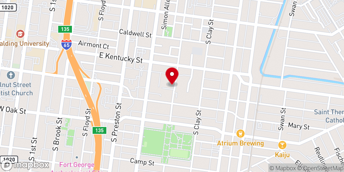 Map showing location of Little Flock Baptist Church Inc