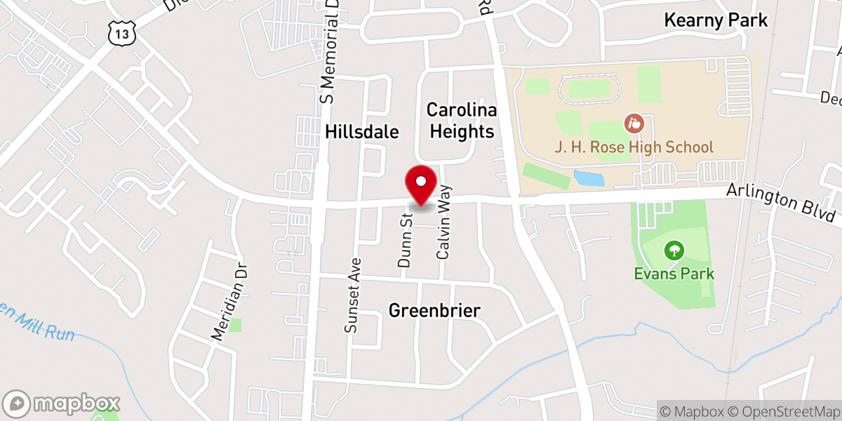 Map showing location of The Jesus Saves Ministry Church