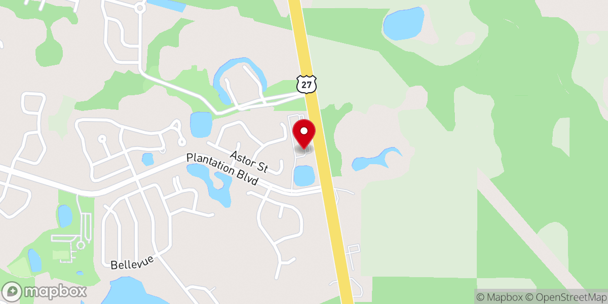Map showing location of Celebration Baptist Church of Leesburg