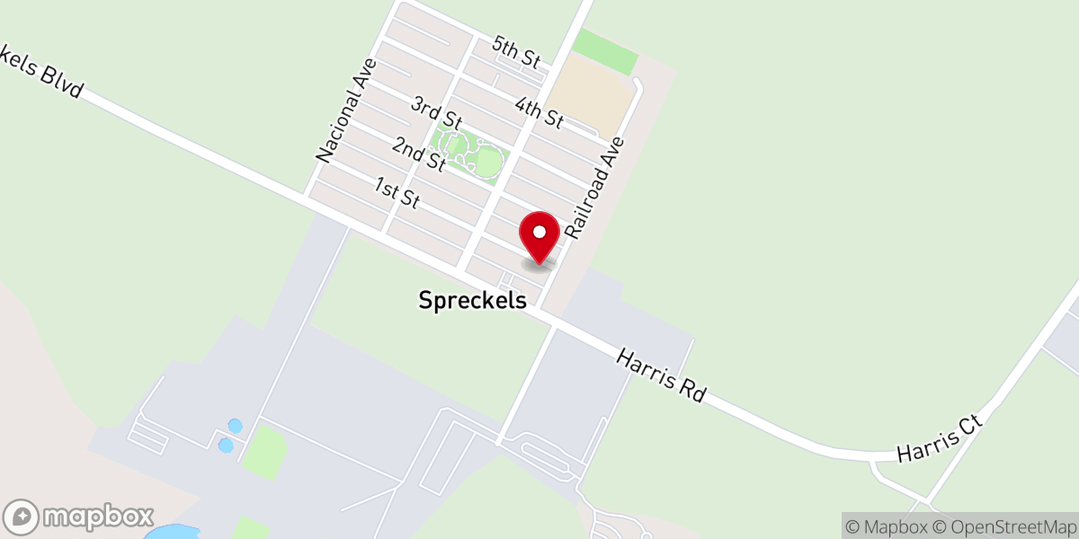 Map showing location of St Joseph's Catholic Church
