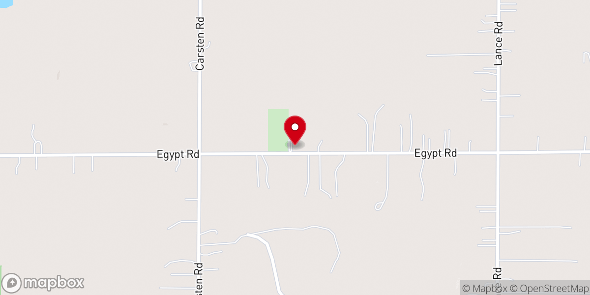Map showing location of Waltz Church
