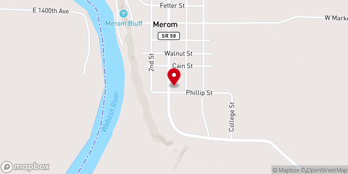Map showing location of High Point Community Church