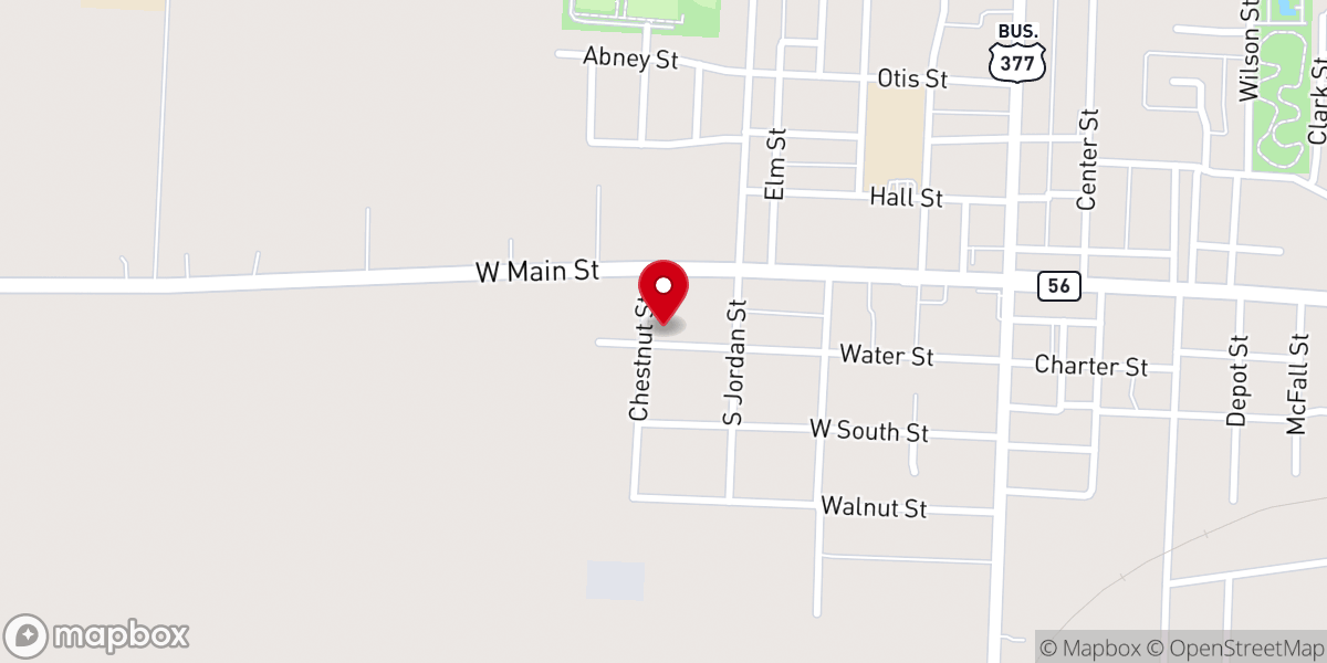 Map showing location of Your Neighbor's House Food Pantry & Thrift Store