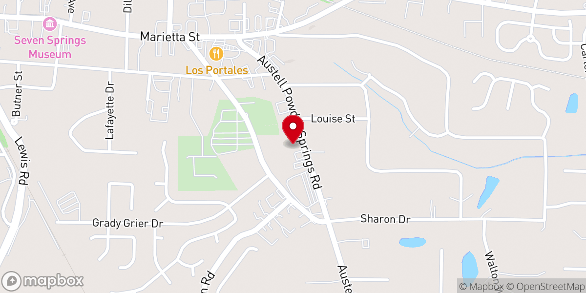 Map showing location of Victory Convenant Ministries Inc