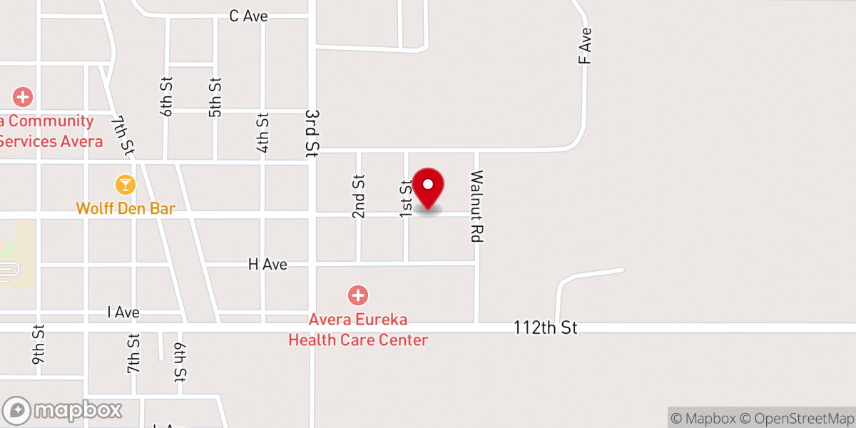 Map showing location of Saint Joseph Catholic Church