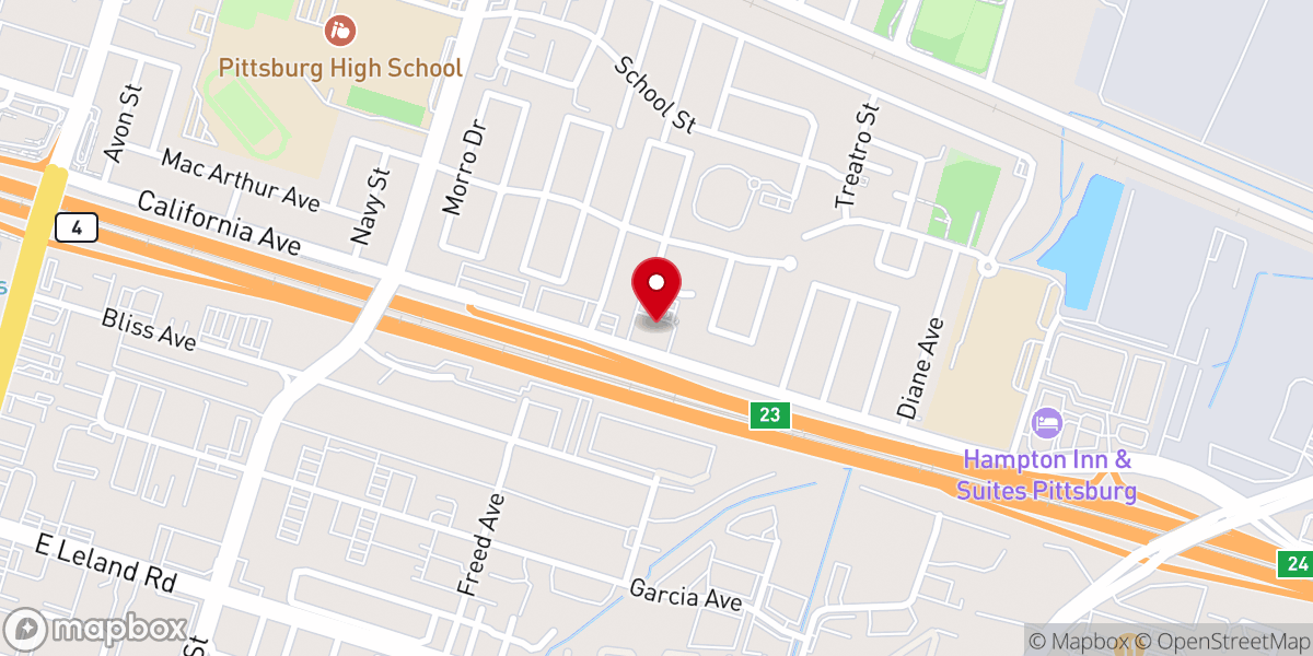 Map showing location of Solomon Temple Ministries International