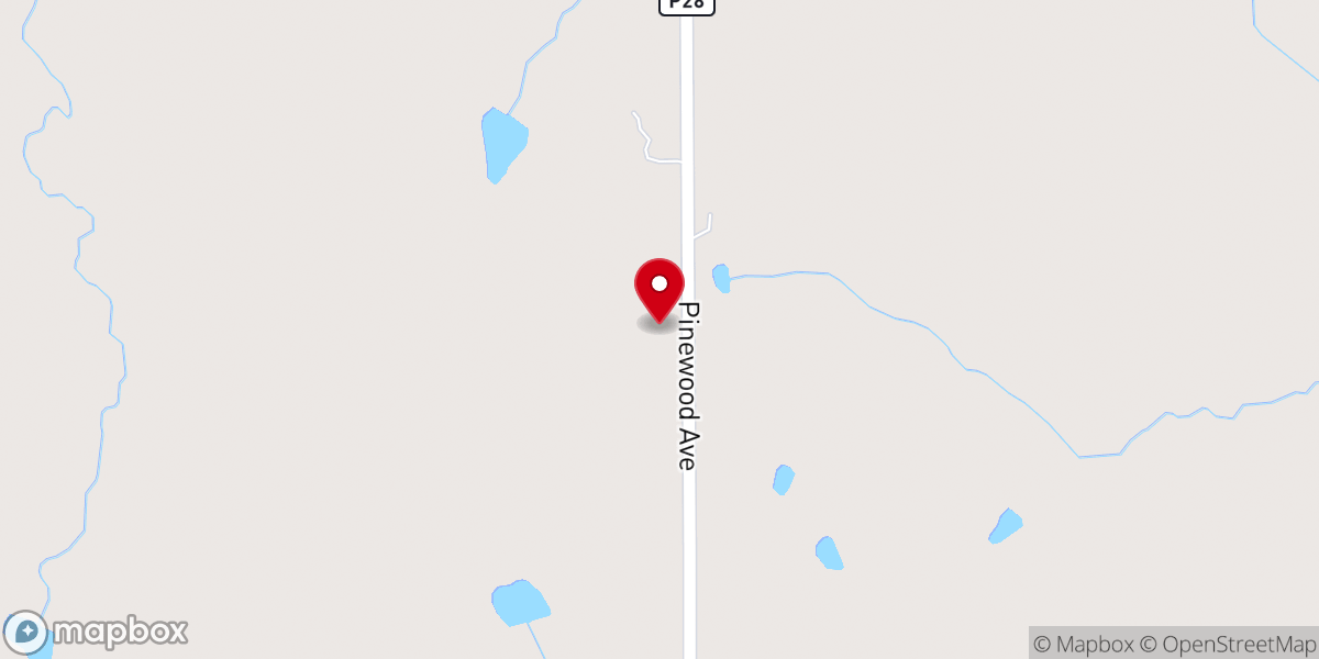 Map showing location of Grove Center Church