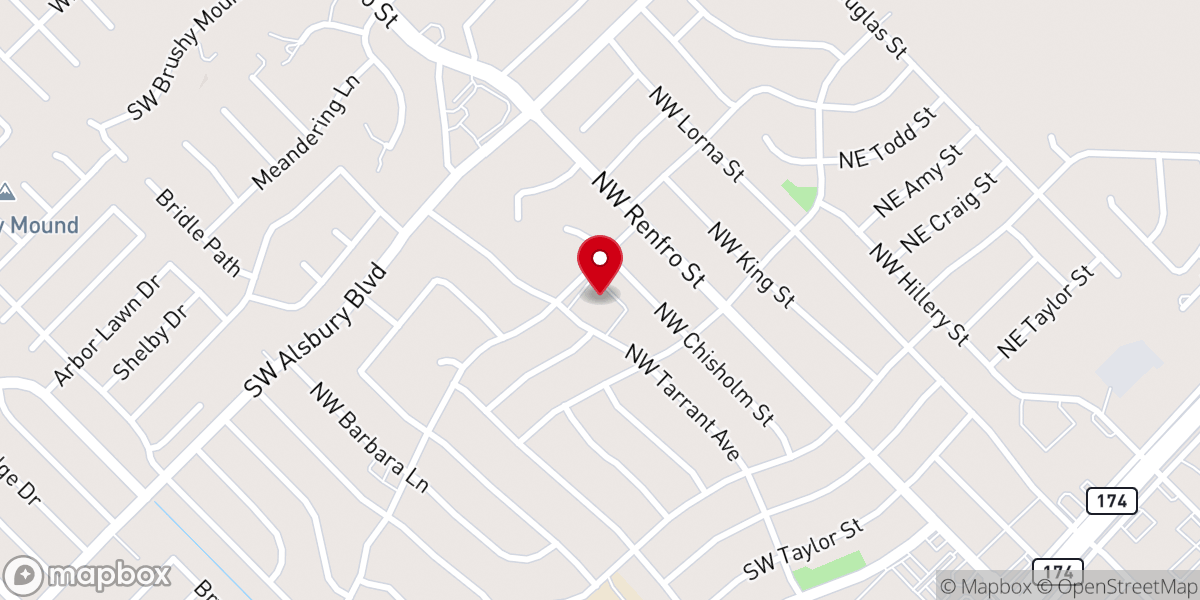 Map showing location of Christ Culture Church
