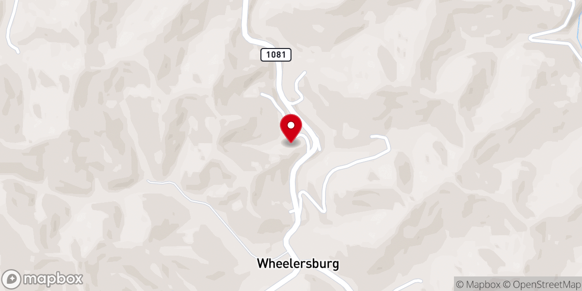 Map showing location of Walking By Faith Church